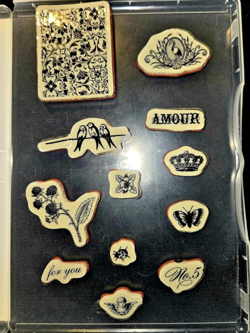 Stampin' Up! Clearly for You 12-Piece Stamp Set